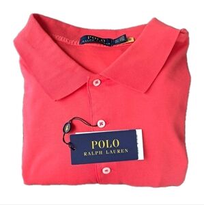 Polo Ralph Lauren Big & Tall Prima Soft Touch Polo Shirt Red 3XLT NWT